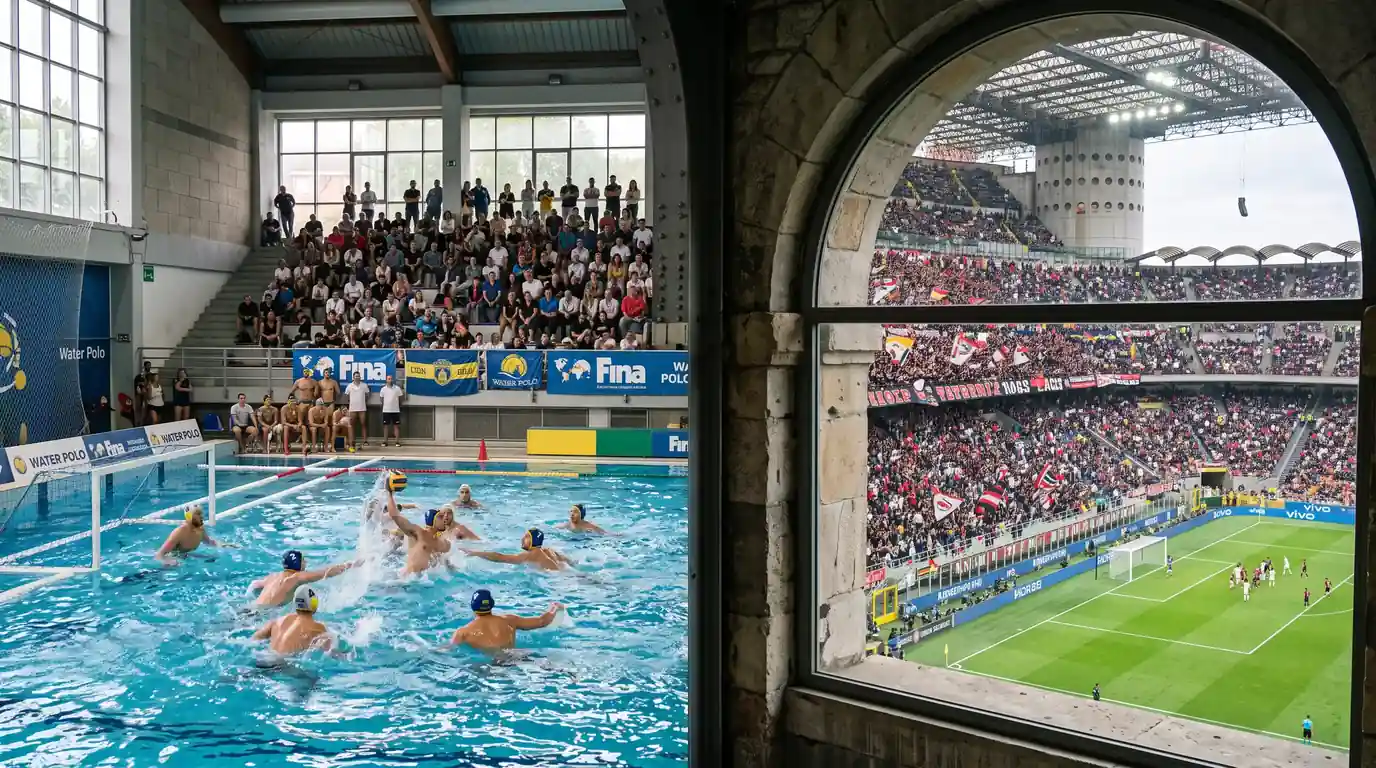Confronto tra payout delle scommesse sulla pallanuoto e sul calcio