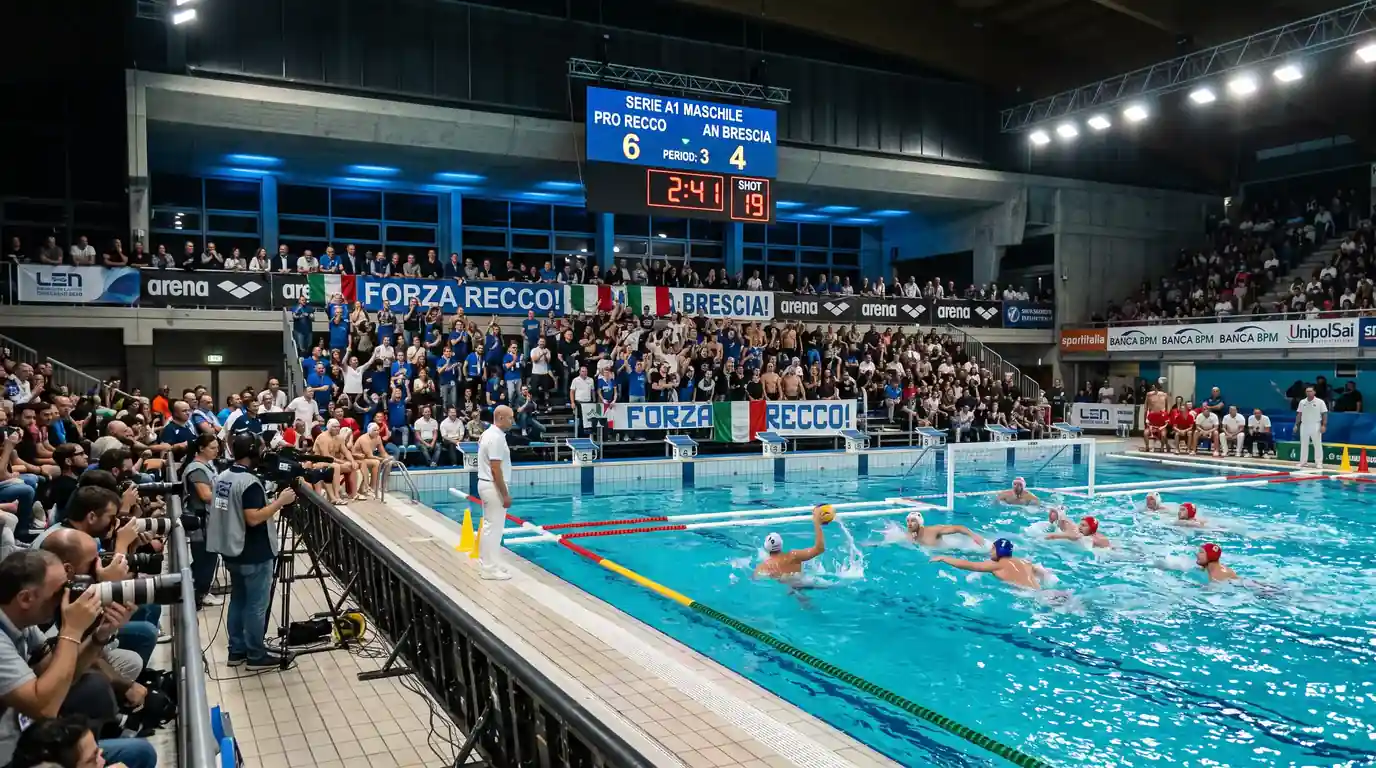 Disponibilità del live betting sulle partite di Serie A1 di pallanuoto