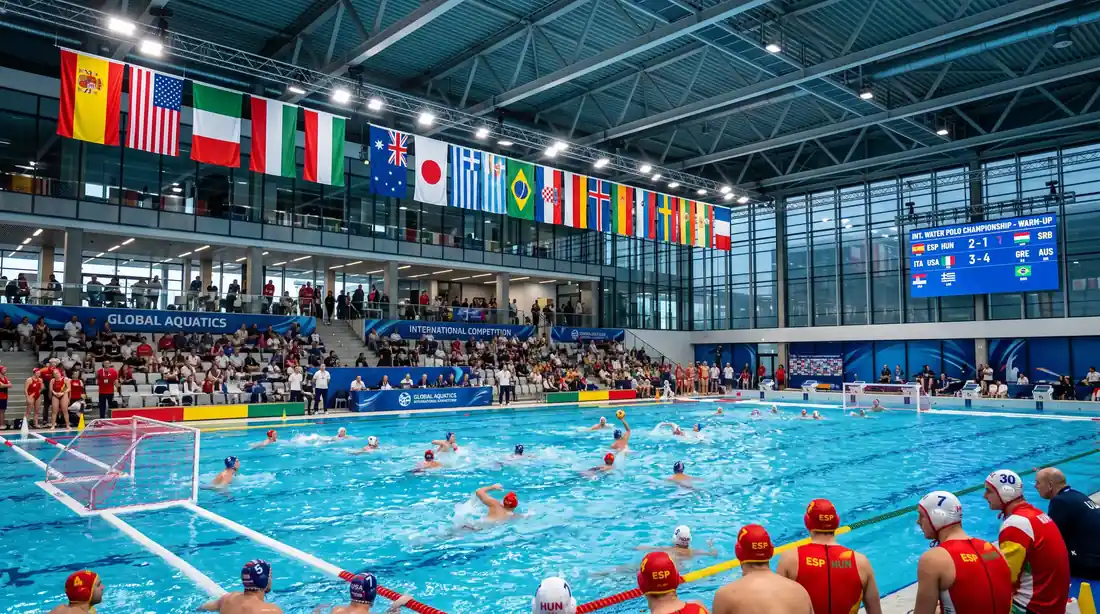 Profondità del palinsesto durante i tornei internazionali di pallanuoto